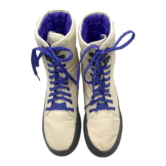 Patagonia Activist Puff High Waterproof Boot Insulated Cream Snow Women's 8 - Picture 4 of 16